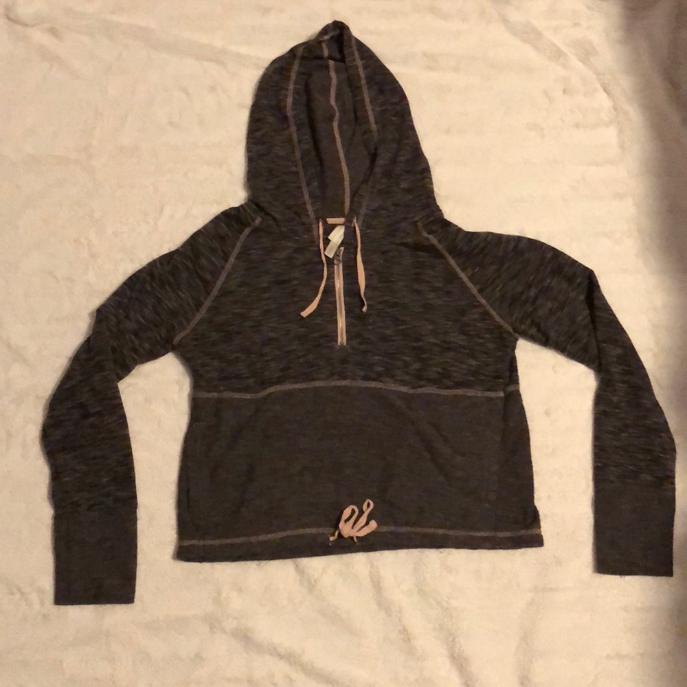 Soft quarter zip sweatshirt